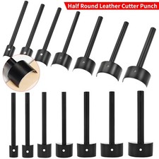 Half round leather hole punch - half-round,