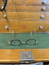 Antique gold framed spectacles - gold,