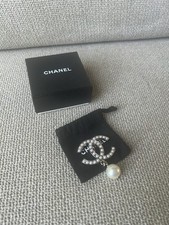 Chanel Pearl Drop Brooch Pin