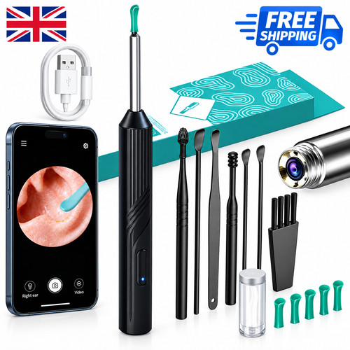 Visual ear wax cleaner camera - visual,