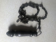 cast iron light pull toilet cistern with chain nearly new