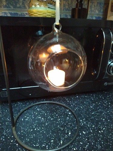 11cm hanging glass bauble - 6, of