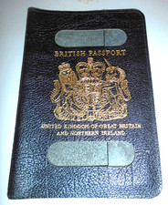 OLD STYLE BRITISH PASSPORT