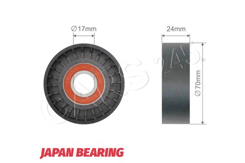 Ribbed belt tensioner pulley - belt,