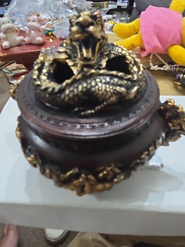 Dragon incense burner - dragon,