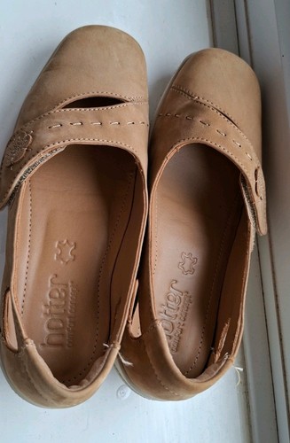 Hotter bliss leather flat - bliss,