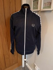 Fred Perry Track Top Navy size Small, Full Zip, NWT