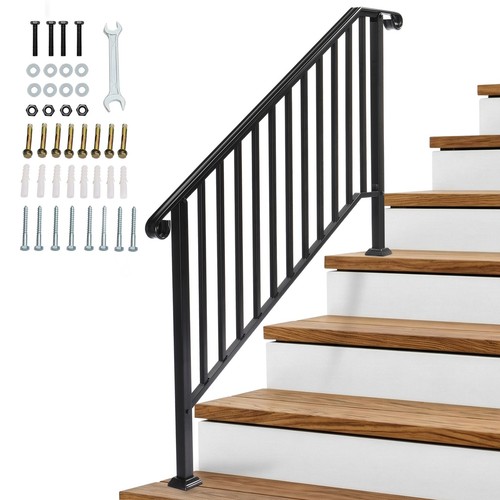 Wrought iron handrail for - handrail, to