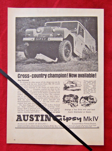 Austin gipsy 1966 - austin,