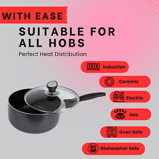 Stock Pot Pan Brew Boiling Stew Soup Cooking Saucepan Non-Stick Induction Pots
