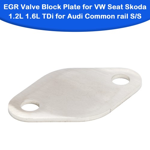 Egr valve block plate for - valve, vw