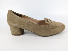 M & S Footglove Beige Suede
