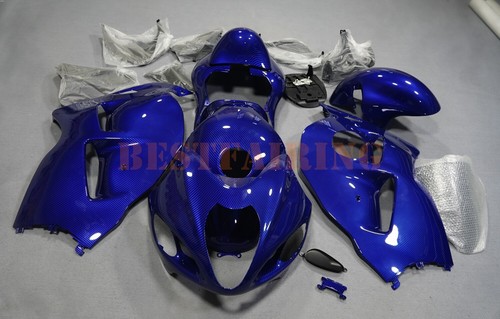 Blue black carbon fiber - blue,