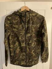Nike Tech Fleece Camo Green Windrunner Hoodie (Small)