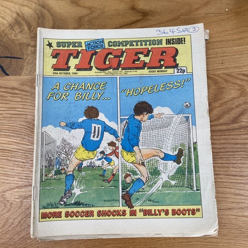 Tiger comic 10 consecutive - -,
