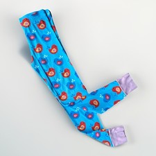 Maxomorra Leggings Blue & Bird