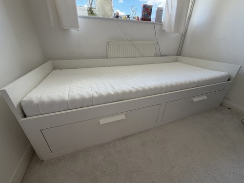 Brimnes single storage - storage, bed