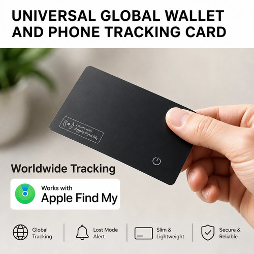Smart tracking card - card, wallet