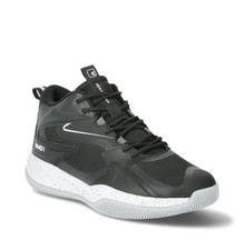 AND1 Men's Heatcheck Black Basketball Shoes Sneakers Mid High Top PICK YOUR SIZE