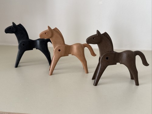 Playmobil vintage horses light - vintage,