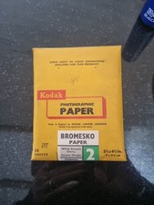 Vintageempty  Kodak Photographic Paper , Bromide 2- Xenon made in England