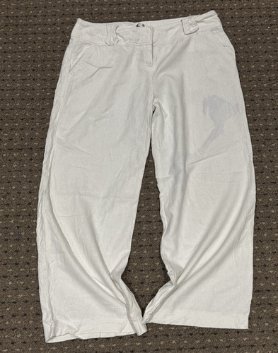 Men white linen canvas - linen,