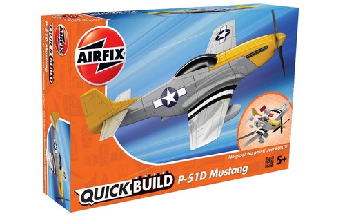 Airfix quick build mustang - airfix,