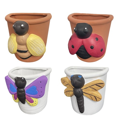 Insect wall planters - insect, garden
