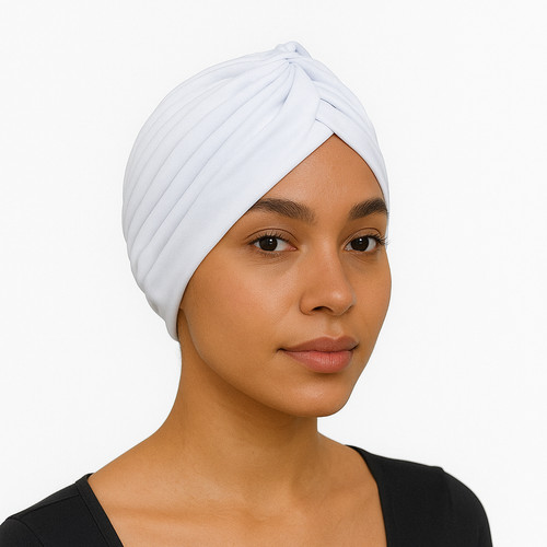White turban womens unisex - womens,