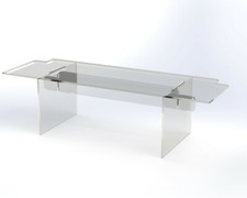 Single Step Acrylic Display