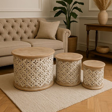 Hand Carved Solid Wood Nesting