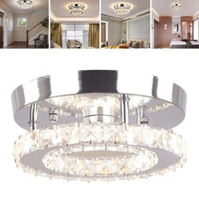 LED Crystal Ceiling Light