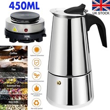 9 Cups Moka Pot with Electric
