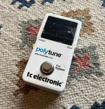 TC Electronic Polytune electric guitar tuner pedal