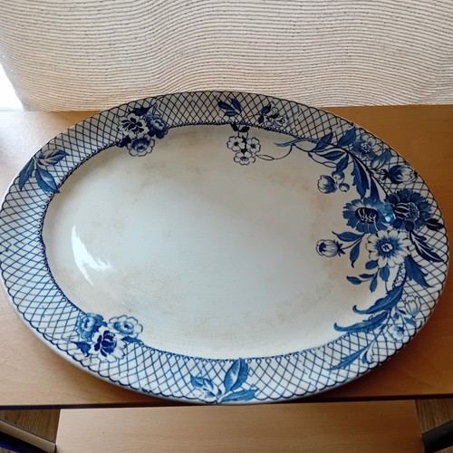 Vintage large oval meat - vintage,