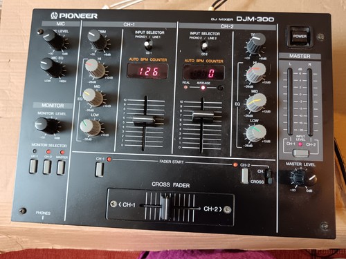 Pioneer djm 300 mixer with - dj,