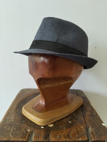 Vintage wooden millinery hat - millinery,