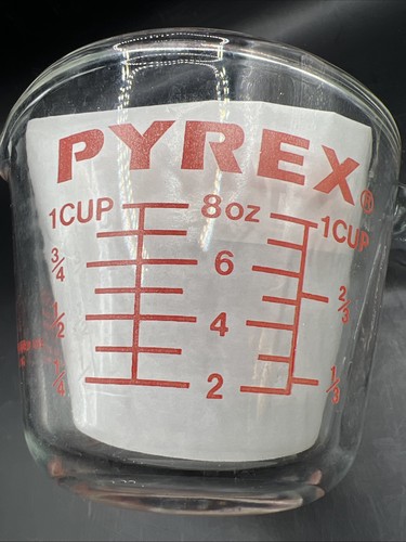 Vintage pyrex measuring - measuring, cup