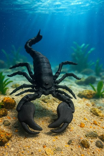 Large printed scorpion - 3d,