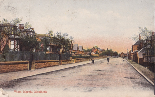 Vintage postcard west - postcard, (1906)