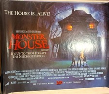 MONSTER HOUSE UK QUAD (30"x