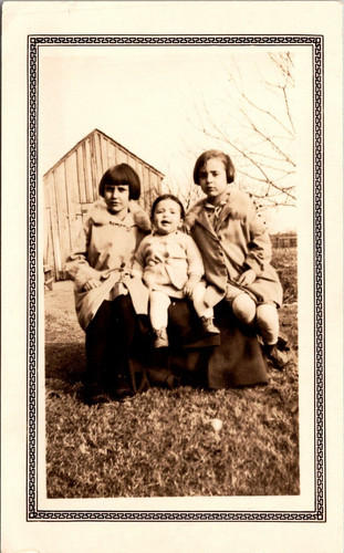 Vintage very old found photo - very,
