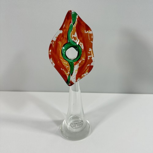 Murano glass bud vase flower - bud,