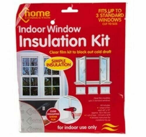 Window insulation kit shrink - window,