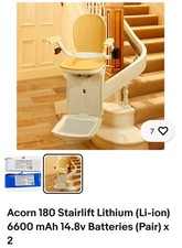 Acorn 180 Stairlift Batteries