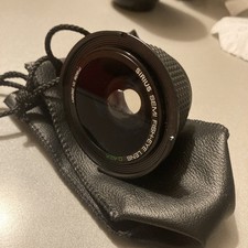 Vintage Sirius Semi Fish-Eye Lens with Macro Converter 0.42X, Made in Japan