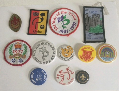 Scouts cubs gang show pin - gang,
