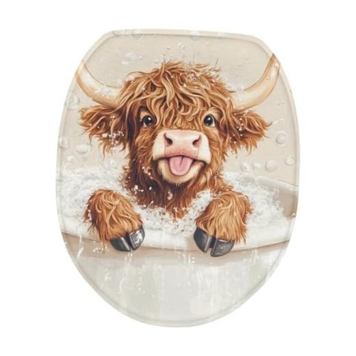 Print toilet seat cover - toilet,