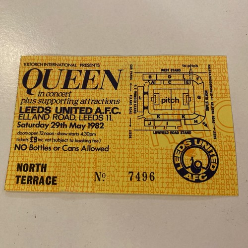 Original queen ticket - ticket,the, hot