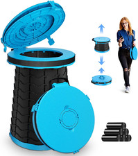 Portable Toilet-19.7"H